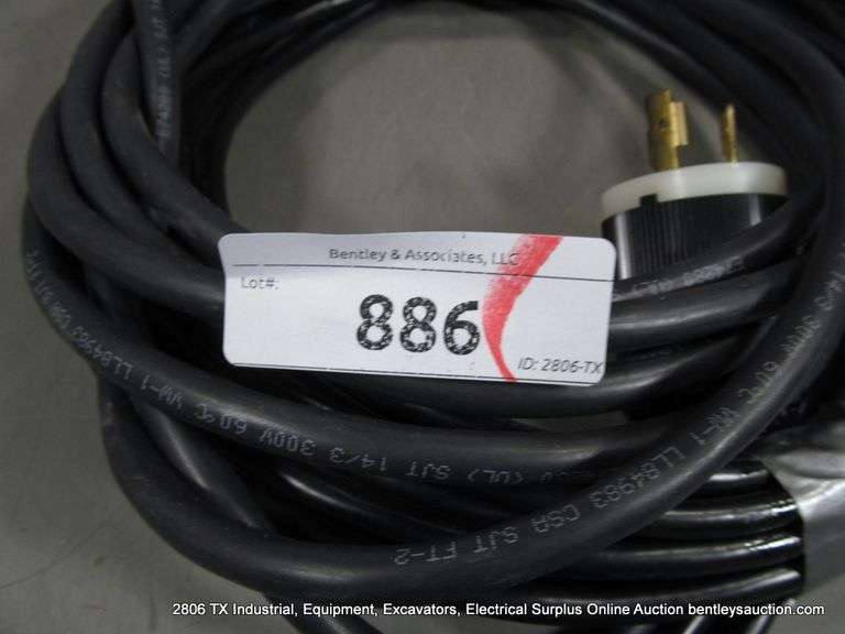 LOT: COMPUTER STYLE POWER CORDS