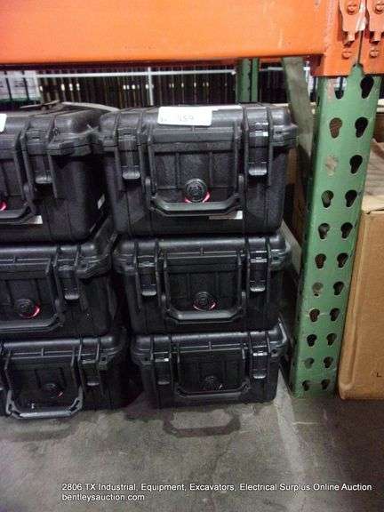 PELICAN 1300 BLACK POLY CASES (3X MONEY)