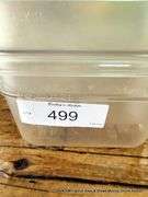 4 - PLASTIC CAMBRO BINS