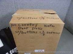 BOX: 100 COUNTRY CABINETRY DRAWER PULLS