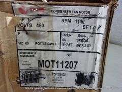TRANE MOT11207 460VAC 1HP ELECTRIC MOTOR