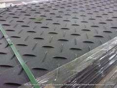 IRANCH IRGPM GROUND PROTECTION MATS - 4' X 8' X 1/2" - DIAMOND PLATE PATTERN - (14 SHEETS X MONEY)
