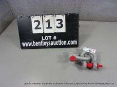 JK ALL METAL KG45 HEAVY DUTY STEEL SHACKLES /LIFTING SHACKLES - 4-3/4 TON X 3/4" (2X MONEY)