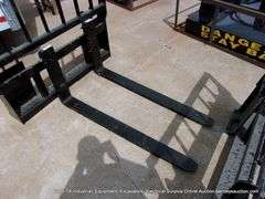 MOWER KING / AGT INDUSTRIAL SKID LOADER FORKLIFT ATTACHMENT