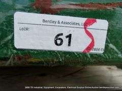 STACK: 9 METAL FRAMED STACK-ALL PALLETS W/ ARMS (9X MONEY)