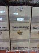 BOXES: OWENS BROCKWAY 1/4 OZ BROWN GLASS CONTAINERS (2X MONEY)