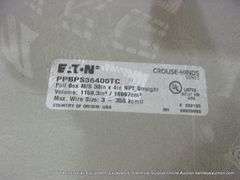 PALLET: EATON PPBPS36400 TB 36" X 4" PASS - THRU PULL - BOX - 24 PC'S