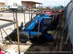 AGT INDUSTRIAL MX-MRW14 RUBBER TIRE STAND ON MINI SKID - 15HP