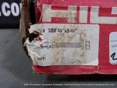 LOT: (2) HILTI STUD ANCHOR BOLTS - MIXED SIZES