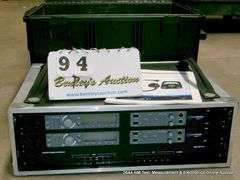 COACH COMM TEMPEST FX WIRELESS HEADSET SYSTEM - MISSING PARTS