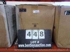 BOX: SWISSTRAX GARAGE FLOWPRO RIBTRAX GARAGE FLOORING TILES - SNAP TOGETHER - GREY 24-PC