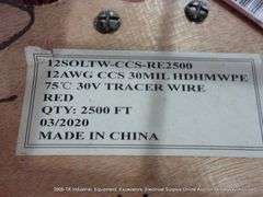 PRIORITY CABB 12AWG CCS HDPE-RED-2500' FPOOL