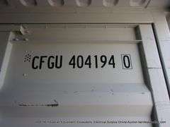 CONTAINER, 4 DOOR, 40', S/N CFGU4041940