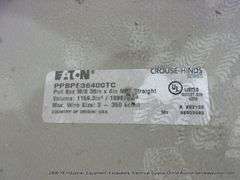 PALLET: EATON PPBPS36400 TB 36" X 4" PASS - THRU PULL - BOX - 24 PC'S