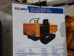 SD LANCH SDLD25 RIDE-ON CRAWLER DUMPER/LANDSCAPE UTILITY TRUCK 15HP #500