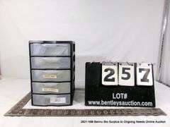 STERILITE 3 DRAWER MEDIUM CART