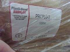 PALLET: PLASTI-BOND RED HOT PRCPLG-5 PIPE COUPLERS - 24 PC'S BOXES, CANTEX 6" X 3" SPACERS - 8 BOXES