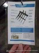 IRANCH IREAS MINI EXCAVATOR RAKE ATTACHMENT 16" WIDE