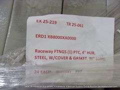 PALLET: EATON PPBPS36400 TB 36" X 4" PASS - THRU PULL - BOX - 24 PC'S