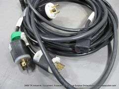 LOT: COMPUTER STYLE POWER CORDS