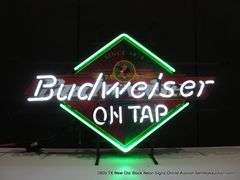 BUDWEISER ON TAP DIAMOND, 20" X 30"