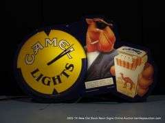 CAMEL JOE CLOCK, 18" X 30"