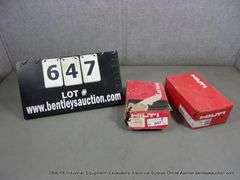 LOT: (2) HILTI STUD ANCHOR BOLTS - MIXED SIZES