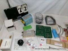 BOX: ASSORTED ELECTRONICS - BATTERIES, SENSORS