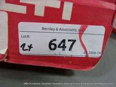 LOT: (2) HILTI STUD ANCHOR BOLTS - MIXED SIZES