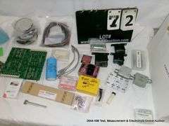 BOX: ASSORTED ELECTRONICS - BATTERIES, SENSORS