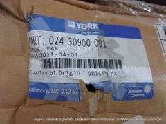 YORK P56C41A50 2HP 460 VAC FAN MOTOR