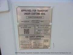 CONTAINER, 4 DOOR, 40', S/N CFGU4041940