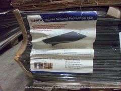 IRANCH IRGPM GROUND PROTECTION MATS - 4' X 8' X 1/2" - DIAMOND PLATE PATTERN - (14 SHEETS X MONEY)
