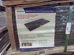 IRANCH IRGPM GROUND PROTECTION MATS - 4' X 8' X 1/2" - DIAMOND PLATE PATTERN - (14 SHEETS X MONEY)