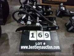 IRANCH IREAS MINI EXCAVATOR ACTIVE THUMB GRAPPLE CLAW ATTACHMENT