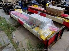 AGT INDUSTRIAL 10K HYDRAULIC 2 POST AUTOMOTIVE LIFT - RED