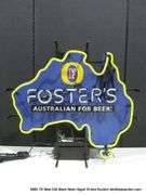 FOSTERS AUSTRALIAN FOR BEER, MAP, 25" X 29"