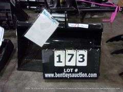 IRANCH IREAS MINI EXCAVATOR 23" WIDE BUCKET ATTACHMENT