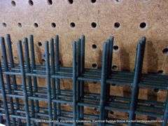 KJ ALL-METAL GREEN POWDER CRATED WIRE MESH PANELS - 5' X 5' X 6" (3X MONEY)