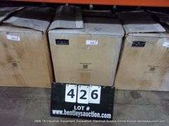 BOX: SWISSTRAX GARAGE FLOWPRO RIBTRAX GARAGE FLOORING TILES - SNAP TOGETHER - GREY 24-PC