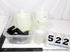 BIN: ASSORTED PLASTIC CONTAINERS