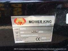 MOWER KING / AGT INDUSTRIAL SKID LOADER BRUSH CUTTER / MOWER 77" - HYDRAULIC DRIVE DIRECT