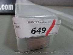 LOT: (2) NICKEL COATED COPPER MIXED SIZED GROUNDING STRAPS