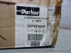 PARKER 35F87HAP COALESCING FILTER 2" NPT