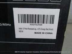 BOX: 12-PACK ADETU 6" 12 WATT CAN LIGHT - LED