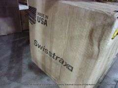 BOX: SWISSTRAX GARAGE FLOW PRO RIBTRAX GARAGE SNAP TOGETHER FLOORING TILES - 24 PCS - YELLOW