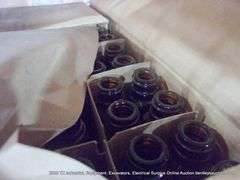 BOXES: OWENS BROCKWAY 1/4 OZ BROWN GLASS CONTAINERS (2X MONEY)