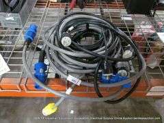 LOT: ASSORTED HEAVY DUTY POWER CORDS