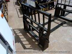 MOWER KING / AGT INDUSTRIAL SKID LOADER FORKLIFT ATTACHMENT