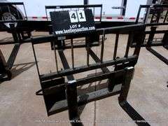 MOWER KING / AGT INDUSTRIAL SKID LOADER FORKLIFT ATTACHMENT